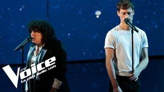 Jacques Brel - Ne me quitte pas - Nabila VS Vike  The Voice 2022  Battles