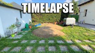 GARDEN RENOVATION TIMELAPSE 100 hours in 10 minutes