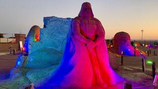 POV Прогулка по музею скульптур из песка в Анталии Sandland  Antalya Sand Sculpture Museum