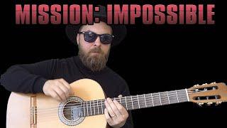 Mission Impossible but its impossible jazz guitar