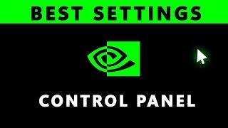 Best NVIDIA Control Panel Settings for Gaming 