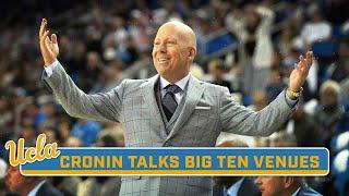 UCLA Mens Basketball HC Mick Cronin Talks Big Ten Venues  2024 Spring Meetings