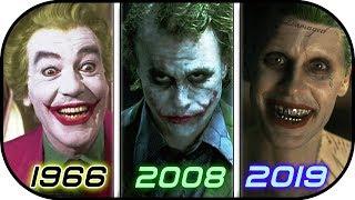 EVOLUTION of JOKER in Movies TV 1966-2019 History of The Joker 2019  Suicide Squad 2 2019 trailer