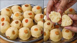 Homemade Laddu Is Better Than Stores Suji Laddu Recipe  Easy & Quick Recipe For Rava Laddu