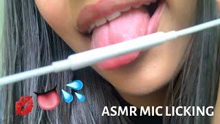 ASMR Mic Licking  Nibbling 