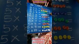 TABLE 5 Count And Write Table 5  #shorts #trendingshorts #viralvideo #table #maths