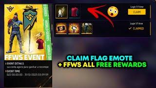 CLAIM FFWS FLAG EMOTE RARE REWARDS -para SAMSUNGA3A5A6A7J2J5J7S5S6S7S9A10A20A30A50