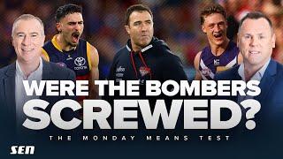 Reacting to a CONTROVERSIAL round of footy - The Monday Means Test - SEN