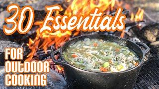 30 Cooking Essentials for Outdoor Camp Cooking