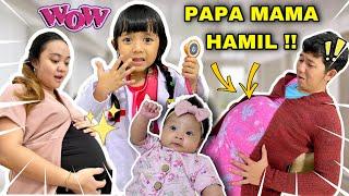 MAMAH HAMIL VS PAPAH HAMIL MELAHIRKAN ADEK LAGI??  24 Jam Menjadi Ibu Hamil