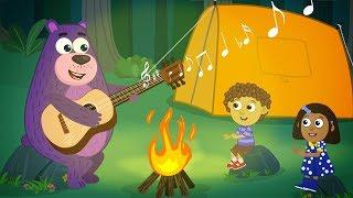A camping trip   Kids camping stories  Camping food  Polly Olly