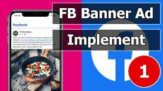 Banner Ad Facebook Audience Network  How Implementation Android Studio  Kotlin Best Tutorial #1