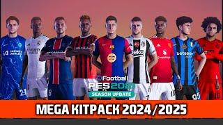 PES 2021 & Football Life 2024 - Mega Kitpack Season 202425  by DN7 Kits