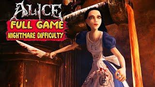 Alice Madness Returns - NIGHTMARE - Gameplay Walkthrough FULL GAME 1080p HD - No Commentary