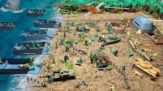 Plastic Assault Part 1 To 5  Plastic Toy Army Men Stop Motion