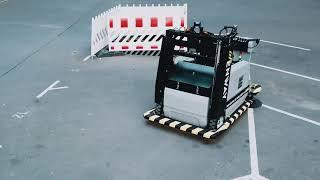 Autonomous industrial sweeper by ENWAY