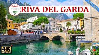 Riva del Garda Lake Garda Italy  Walking Tour 4k UHD