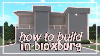 How To Build a House in Bloxburg + Tips & Tricks Roblox