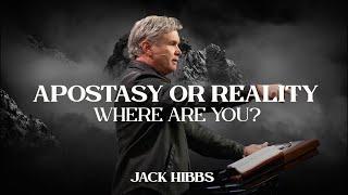 Apostasy or Reality Where Are You? Hebrews 1026-31