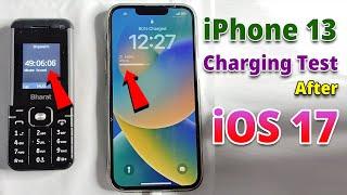 iOS 17 - iPhone 13 Charging Test   0% To 100%