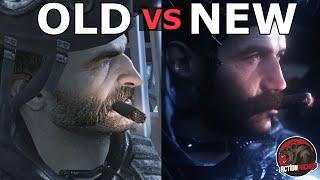 OLD vs. NEW COD 4 Modern Warfare REMASTERED GAMEPLAY - Graphics Comparison