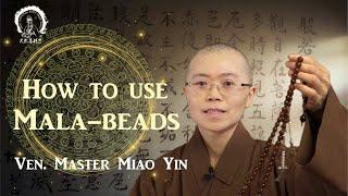 How to Use Mala Beads for Meditation  The Traditional Way to Use Mala  Ven. Master Miao Yin 佛教念珠教學