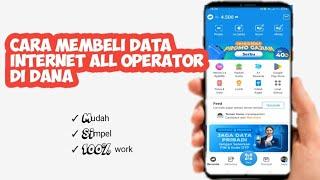 cara membeli data internet all operator di dana terbaru 