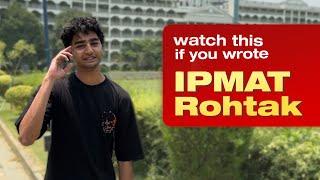 parents & students react to IPMAT Rohtak 2023  Attempts Cutoffs Difficulty