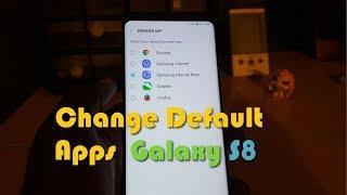 How to Change Default Apps on the Galaxy S8