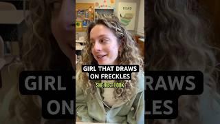 she’s so fake. #americanhighshorts #makeup #genz #freckles #comedy #highschool