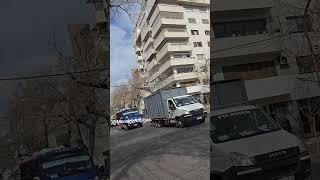 Tramo recorrido sobre calle Sarmiento. Ciudad de Mendoza