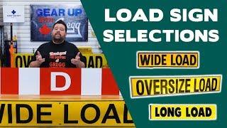 A Guide to Oversized Load Signs -  Gear Up With Greggs