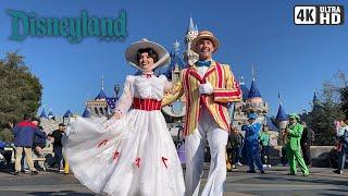 MARY POPPINS AND BERT PERFORM WITH THE PEARLY BAND  JOLLY HOLIDAY  DISNEYLAND CALI  LIVE MUSIC