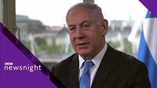 Israeli PM Netanyahu on the Iran nuclear deal and Israeli-Palestinian conflict - BBC Newsnight