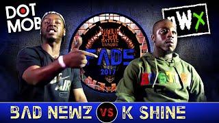K SHINE vs BAD NEWZ rap battle hosted by John John Da Don  BULLPEN BATTLE LEAGUE