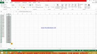 How to Check Duplicate Entries or Set Duplicate Value Message in Excel Sheet