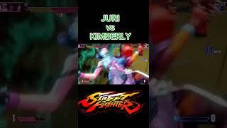 JURI vs KIMBERLY #streetfighter6 #juri #kimberly #trending #bestgame #arcade #actiongame #shorts