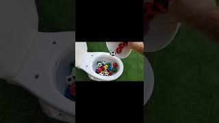 Football VS Cold Drinks and Mentos  #shorts #trending #tricks #diy #mentos