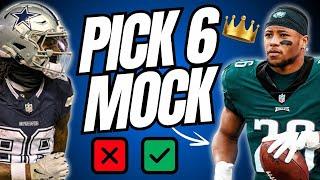 6th Pick Solved Fantasy Football Mock Draft 2024