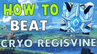 How to EASILY beat Cryo Regisvine in Genshin Impact - Free to Play Friendly