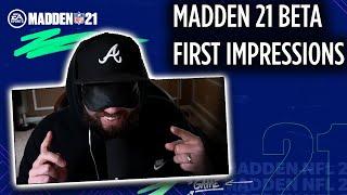 MADDEN 21 BETA - FIRST IMPRESSIONS