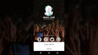 BIGO live 2 accounts in one device