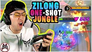 Zilong Jungle is ONET SHOT GOD in Mobile Legends #gfuel