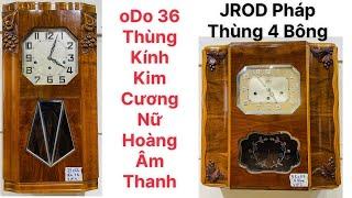 Sự hoàn hảo và xuất sắc của 2 chiếc đồng hồ Pháp oDo 36 3 vách bệt và IROD thùng 4 bông