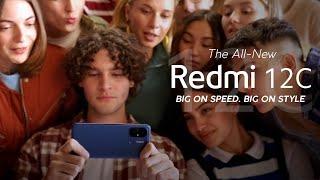 Redmi 12C  Big On Speed. Big On Style.