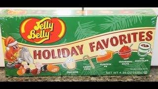 Jelly Belly Holiday Favorites Egg Nog Candy Cane Pumpkin Pie Cranberry Sauce Hot Chocolate