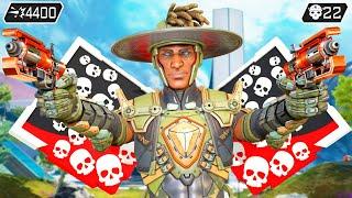 SUPER SOLO SEER 22 KILLS AND 4400 DAMAGE IN AMAZING GAME Apex Legends Gameplay