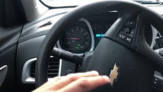 Chevrolet Equinox – How to brighten in dim the instrument panel