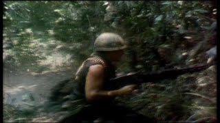 Vietnam War 1970 CBS camera rolls as platoon comes under fire