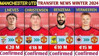 ALL MANCHESTER UNITED CONFIRMEDRUMOURS AND AGREED TRANSFER NEWSJANUARY TRANSFER WINDOW 2024